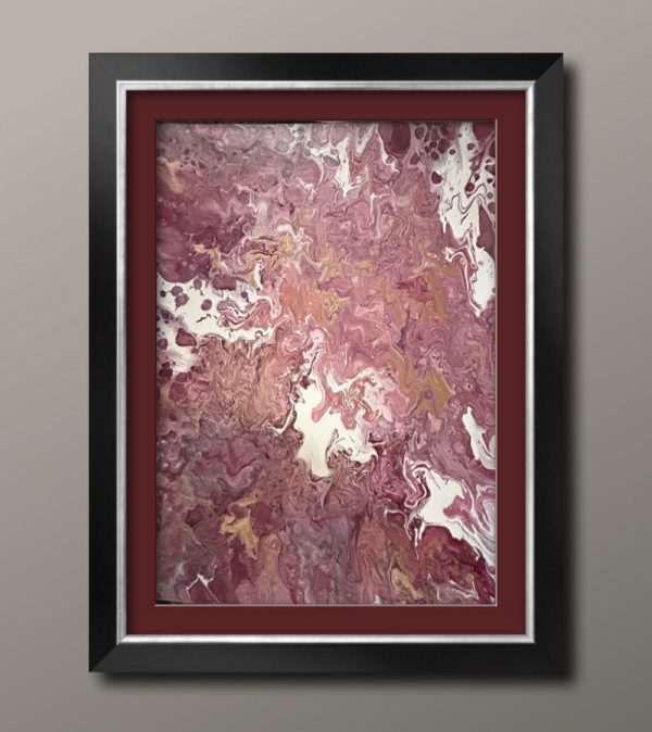 Dark Pink & Gold Explosion